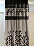 Polyester Ready-made Curtain 7x4 feet front view