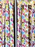 Pink Polyester Ready-made Curtain 7x4 feet front view