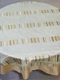 Gold Embroidered Table Cover front view