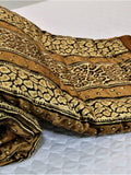 Jaipuri(Brown) Blanket Quilt (60x90 Inch)-250 GSM - Jagdish Store Online Since 1965