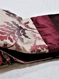Beige Printed Cotton Quilt front view