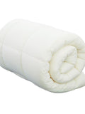 White Quilt front view