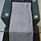 Sequence Work(14 X 90 Inch) Table Runner(Multi)-Dupion Silk - Jagdish Store Online Since 1965