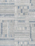 White Printed Carpet front view