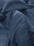 Barcode 450TC American Blue Cotton Bedsheet King & Single Size - Jagdishstoreonline 