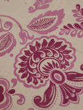 Purple Cotton Table Cover front view