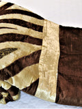 Beige Chenille Quilt front view