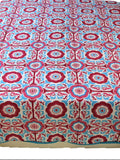 Printed(Pink) Reversible Cotton AC Quilt (90x108 Inch)-300GSM - Jagdish Store Online Since 1965
