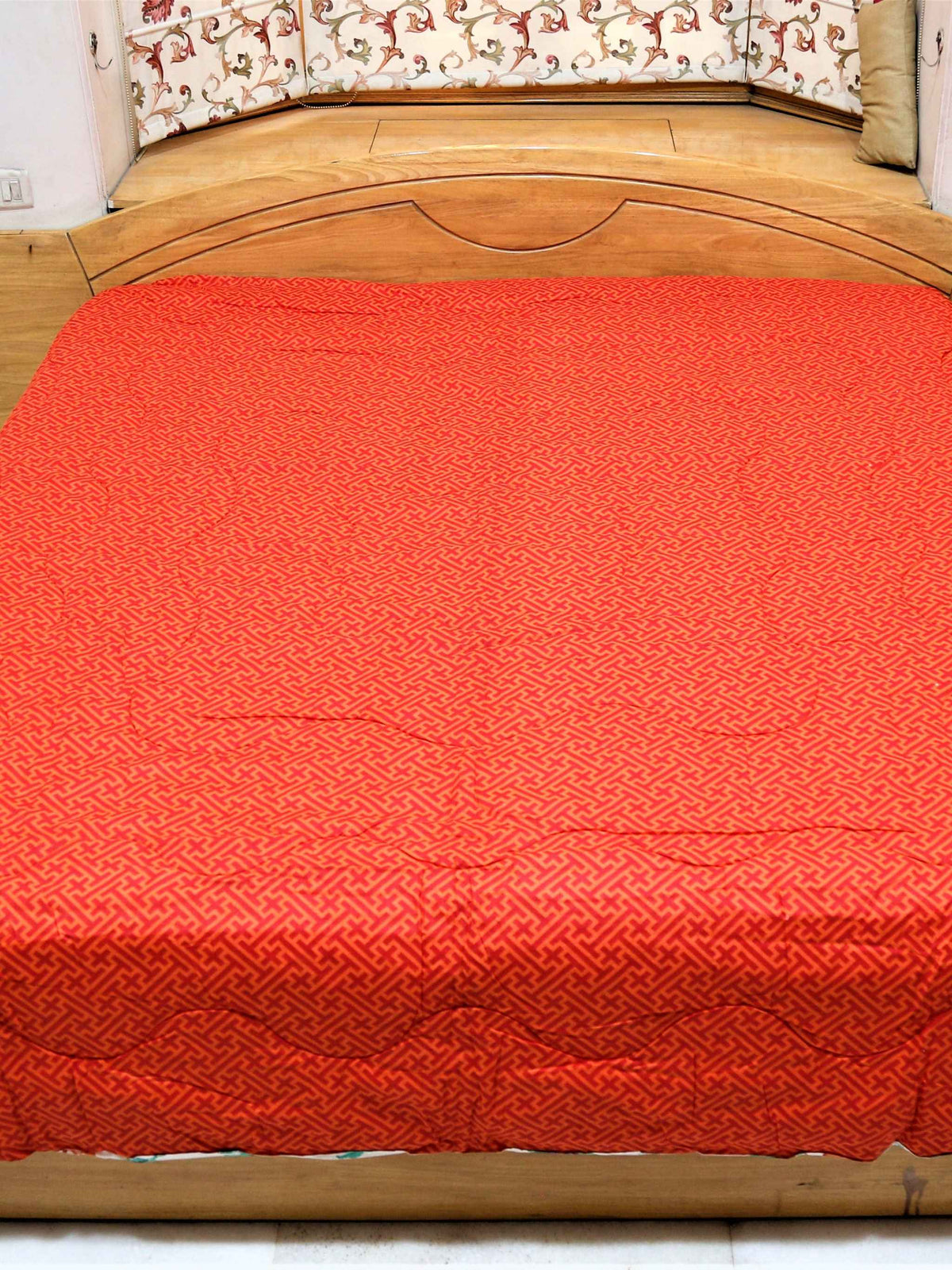 Reversible Printed Cotton AC Quilt (90x100 Inch)-200 GSM - Jagdish Store Online Since 1965