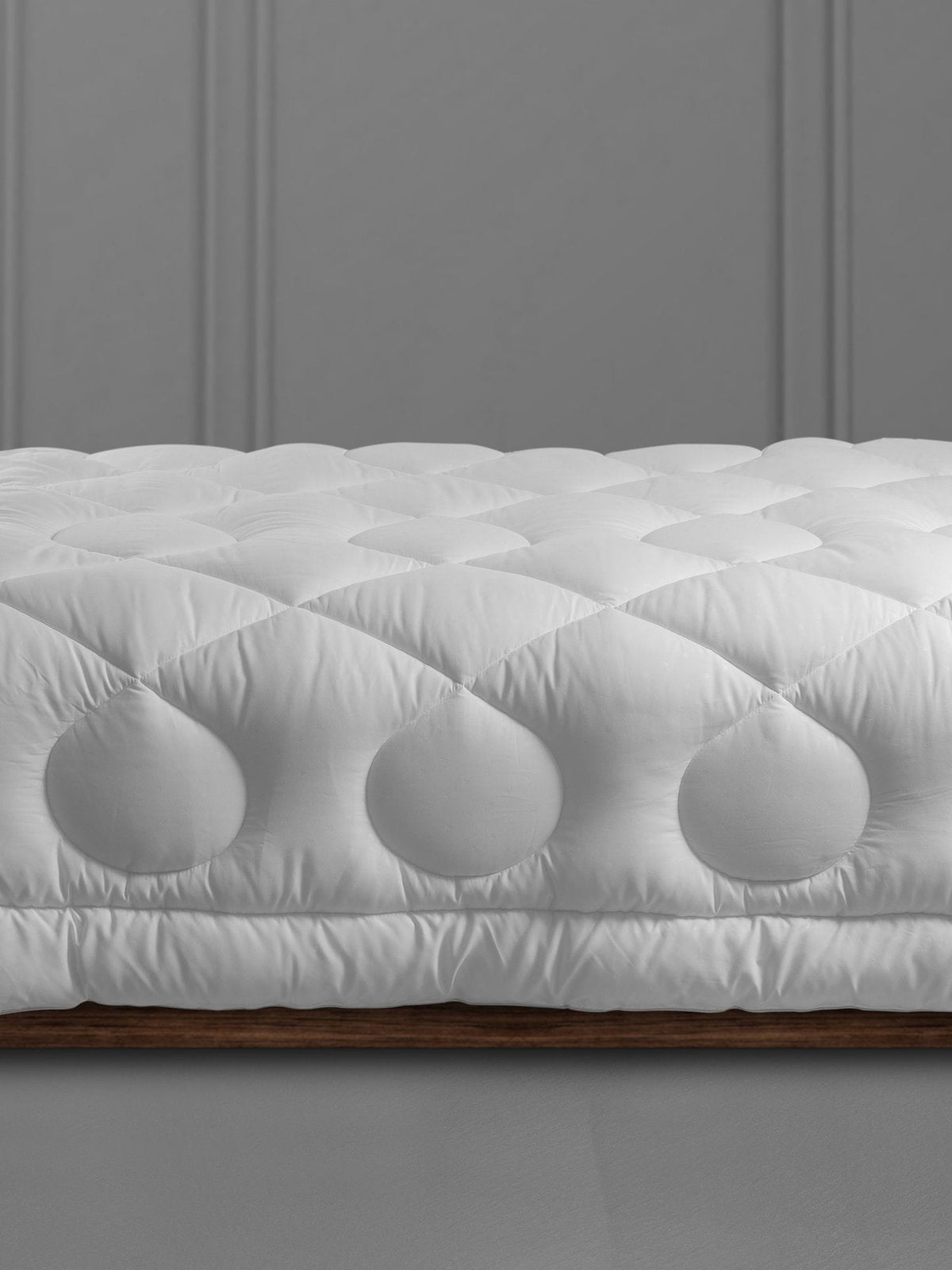 Grey Quilt front view