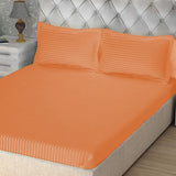 Solid Mustard 90 X 108 Inch Bedsheet Set -(1 bedsheet+ 2 Pillow Covers) - Jagdish Store Online Since 1965