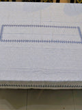 Embroidery(60x90 Inch)Table Cover(Grey)-Cotton - Jagdish Store Online Since 1965