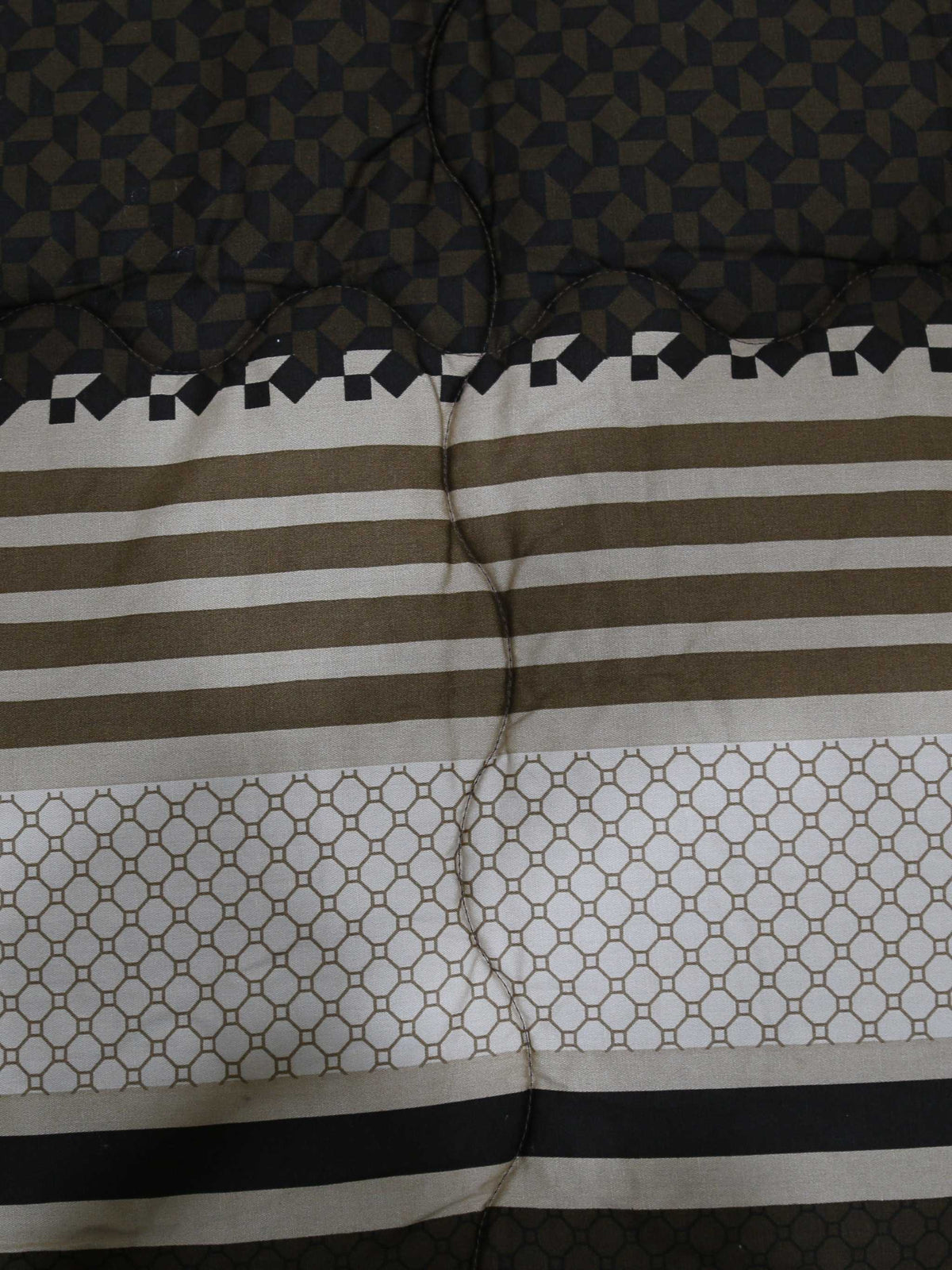 Printed(Beige/Brown) Cotton Quilt (60x90 Inch)-300 GSM - Jagdish Store Online Since 1965