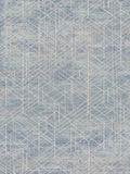 White Printed Carpet front view