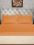 Yellow Cotton Bedsheet Set front view