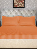 Yellow Cotton Bedsheet Set 90x108 inch front view