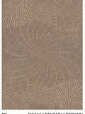 Yellow Printed Carpet front view