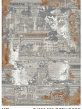 Yellow Printed Carpet front view