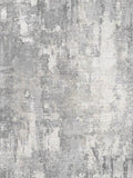 White Printed Carpet front view