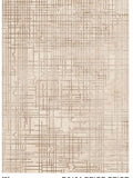Yellow Printed Carpet front view