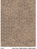 Yellow Printed Carpet front view