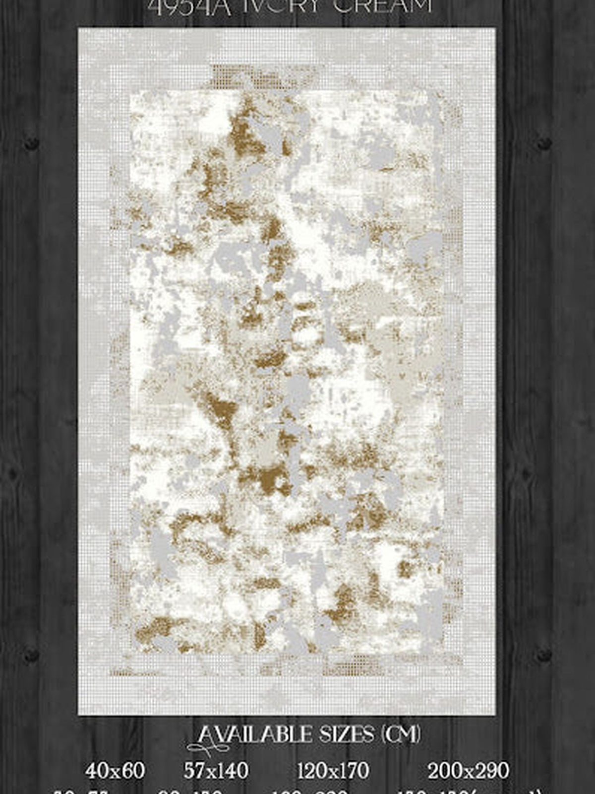 Printed Carpet front view