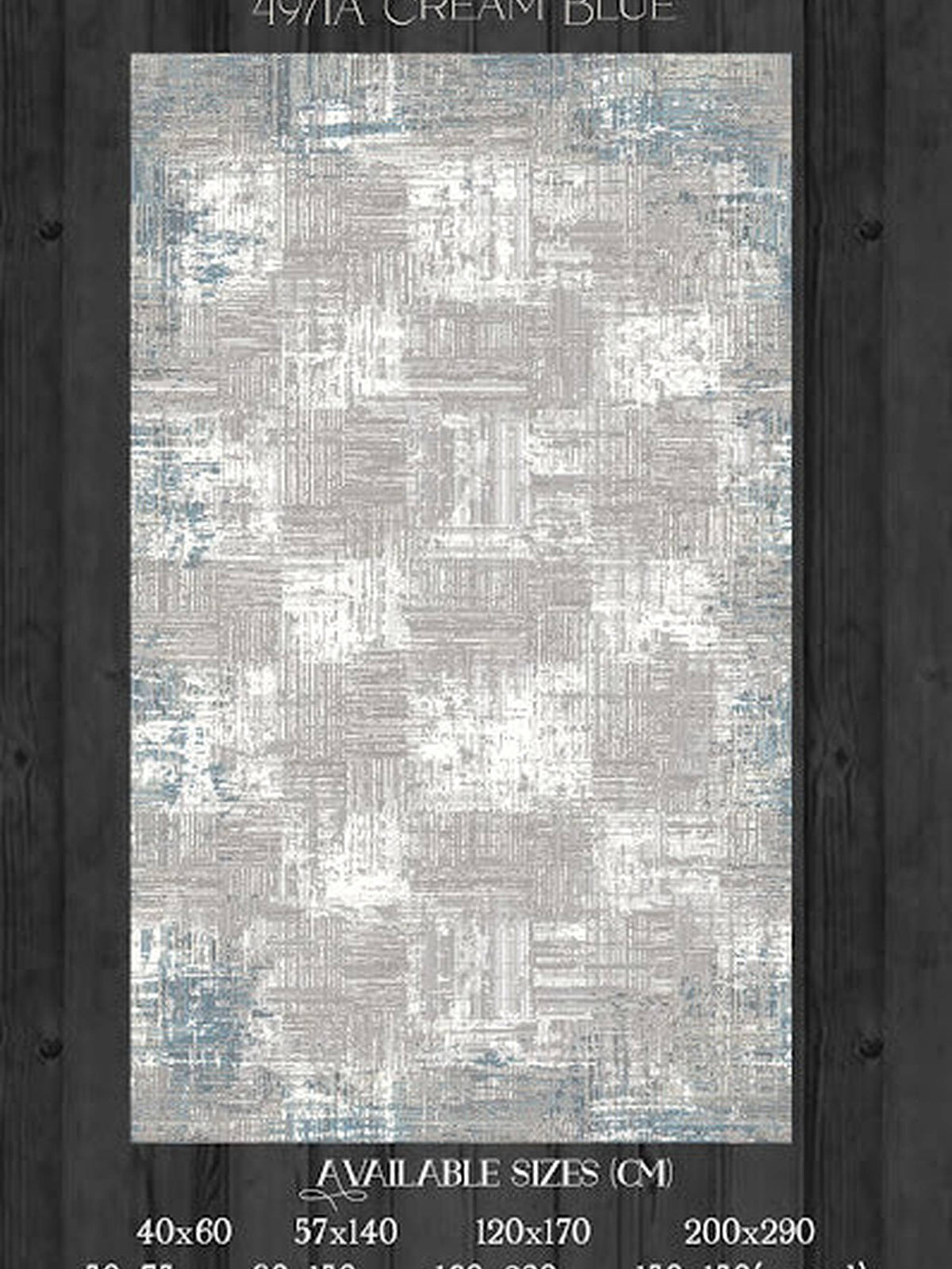 Printed Carpet front view