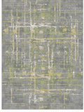 Yellow Printed Carpet front view