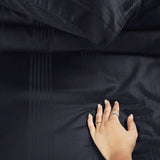 Barcode 450TC Black Cotton Bedsheet King & Single Size - Jagdishstoreonline 
