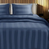 Barcode 450TC American Blue Cotton Bedsheet King & Single Size - Jagdishstoreonline 