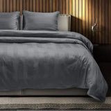 Barcode 450TC Grey Cotton Bedsheet King & Single Size - Jagdishstoreonline 