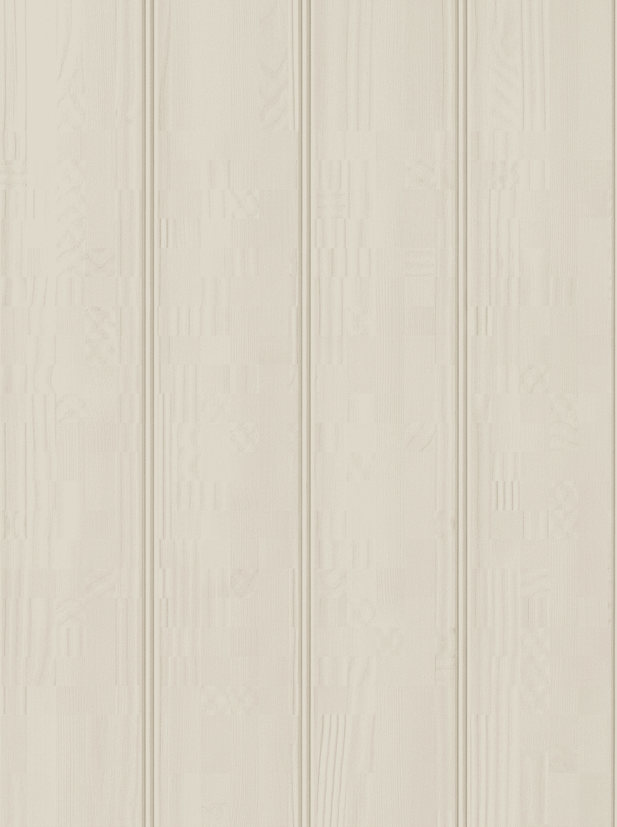 Classic Wood Paneling Wallpaper Beige