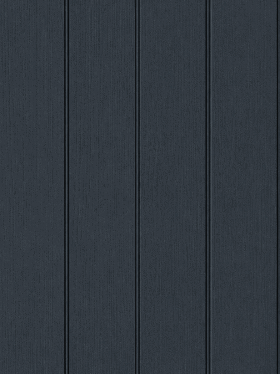 Classic Wood Paneling Wallpaper Navy