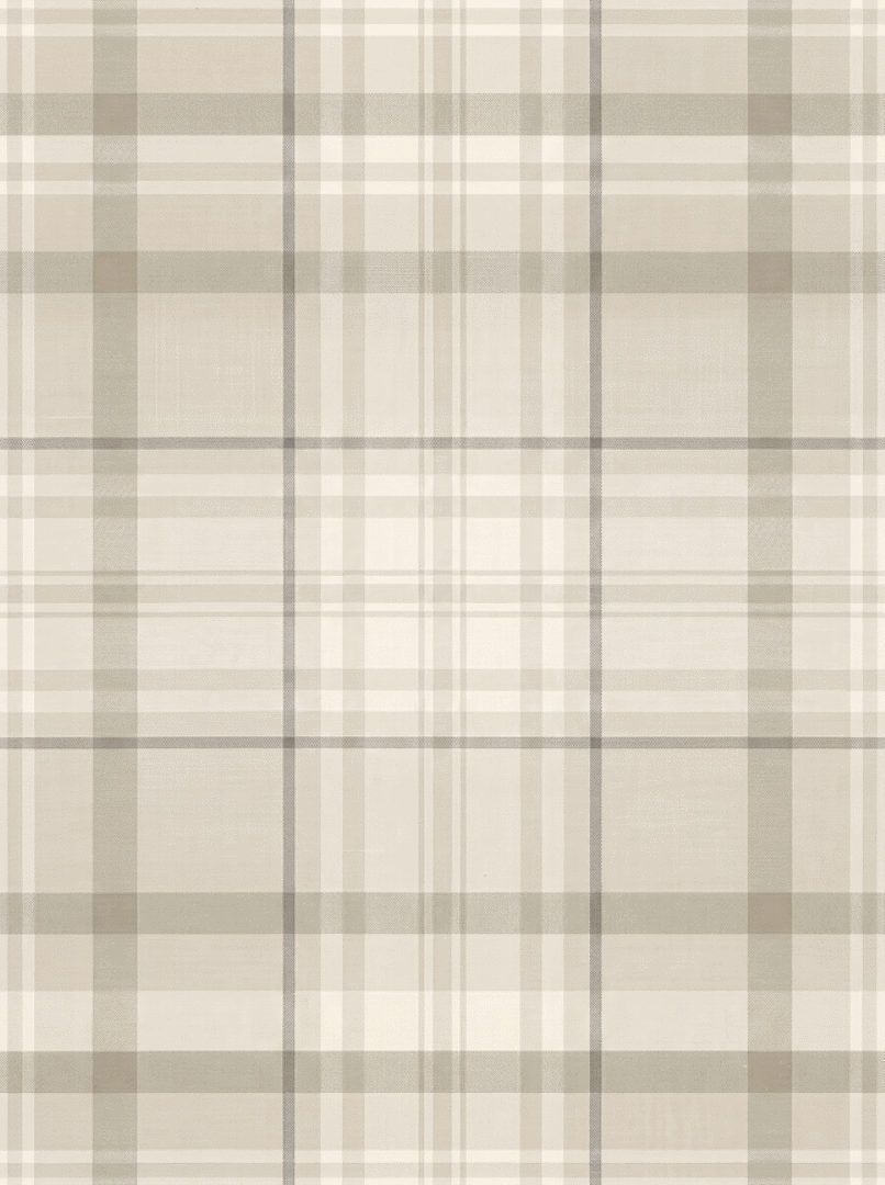Heritage Tartan Checks Wallpaper Neutral