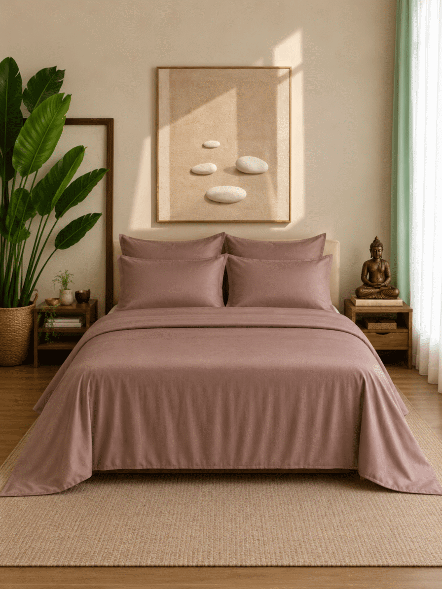 Eucalyptus Lyocell Cotton Duvet Bedsheet with Pillow Covers | Jagdish Store