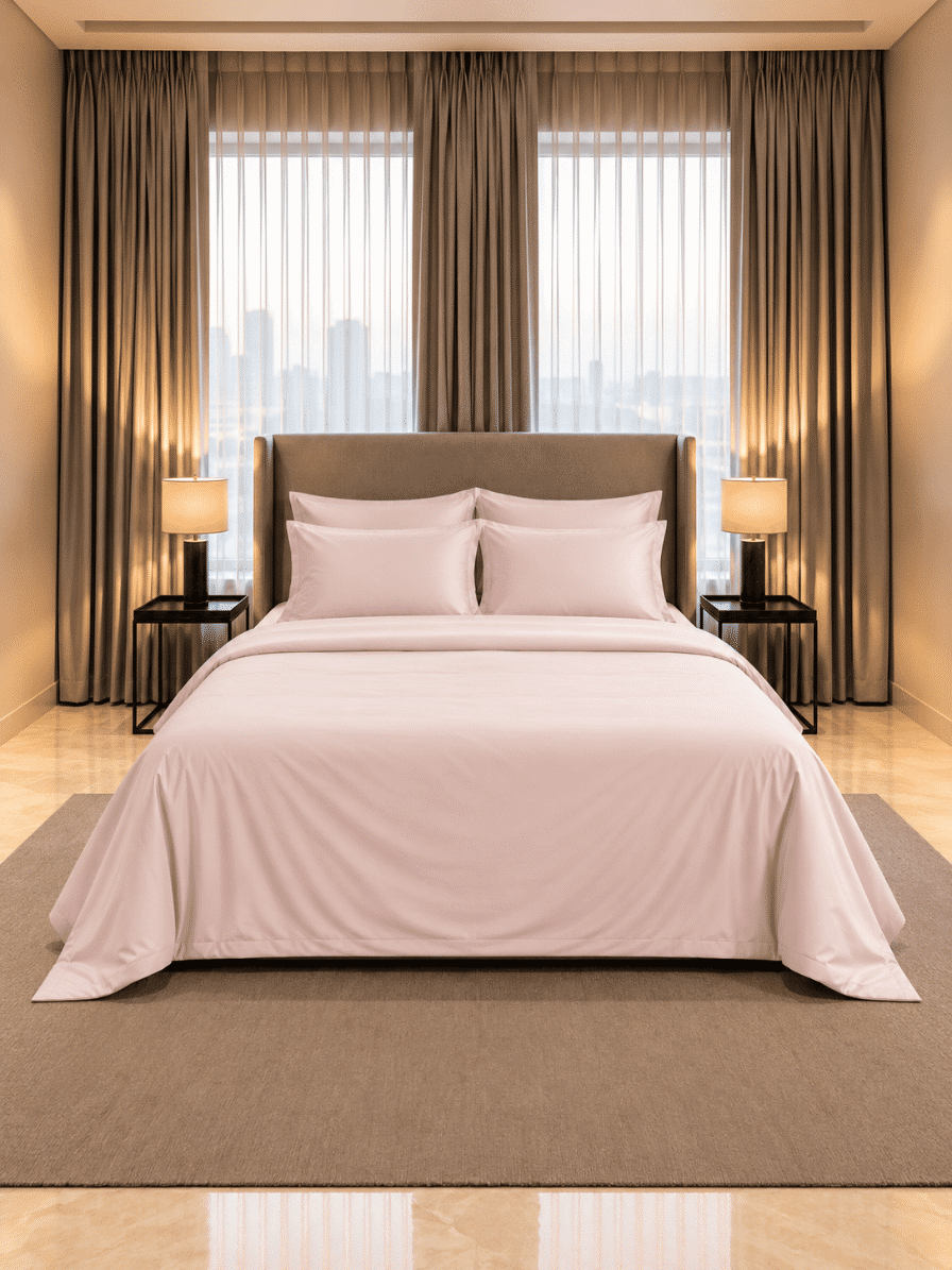 Eucalyptus Lyocell Cotton Duvet Bedsheet with Pillow Covers | Jagdish Store