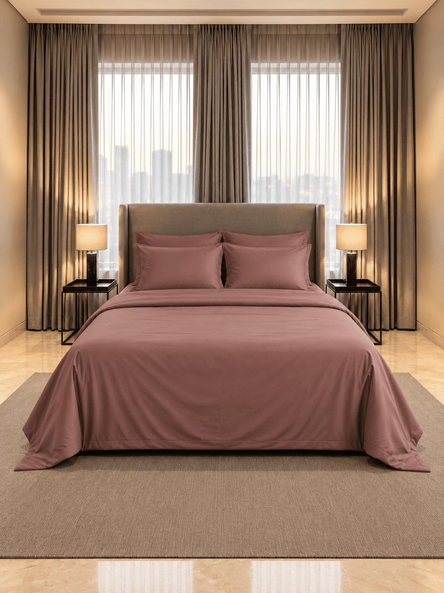 Eucalyptus Lyocell Cotton Duvet Bedsheet with Pillow Covers | Jagdish Store