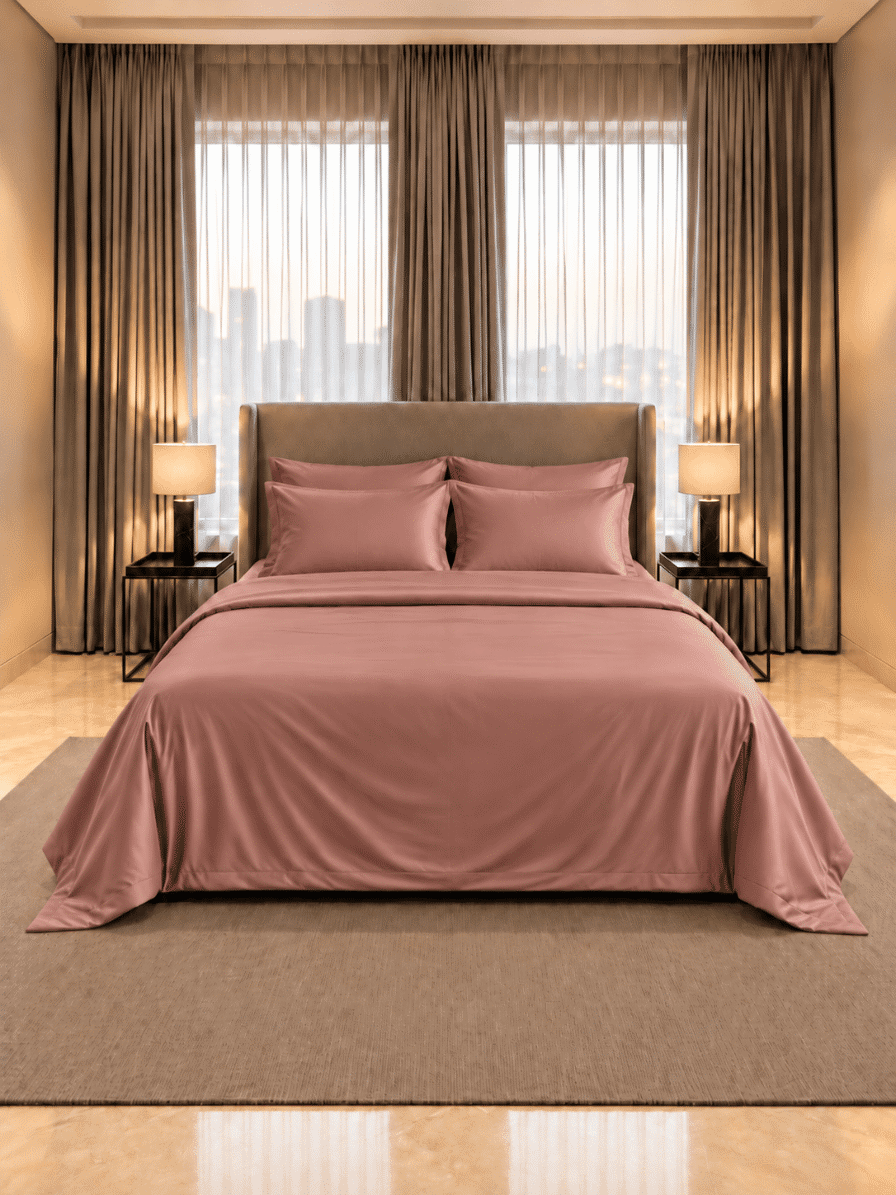 Eucalyptus Lyocell Cotton Duvet Bedsheet with Pillow Covers | Jagdish Store