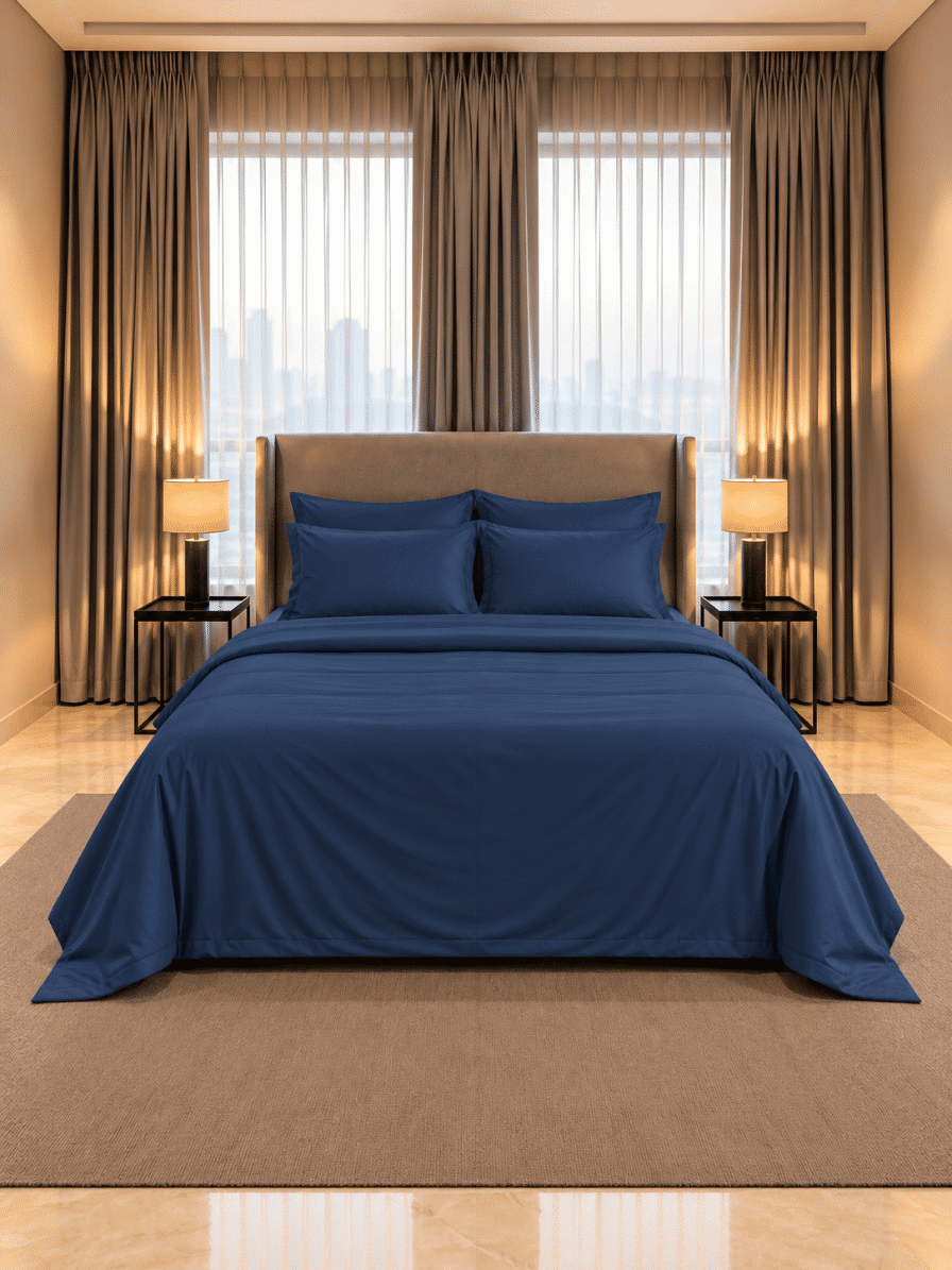 Eucalyptus Lyocell Cotton Duvet Bedsheet with Pillow Covers | Jagdish Store