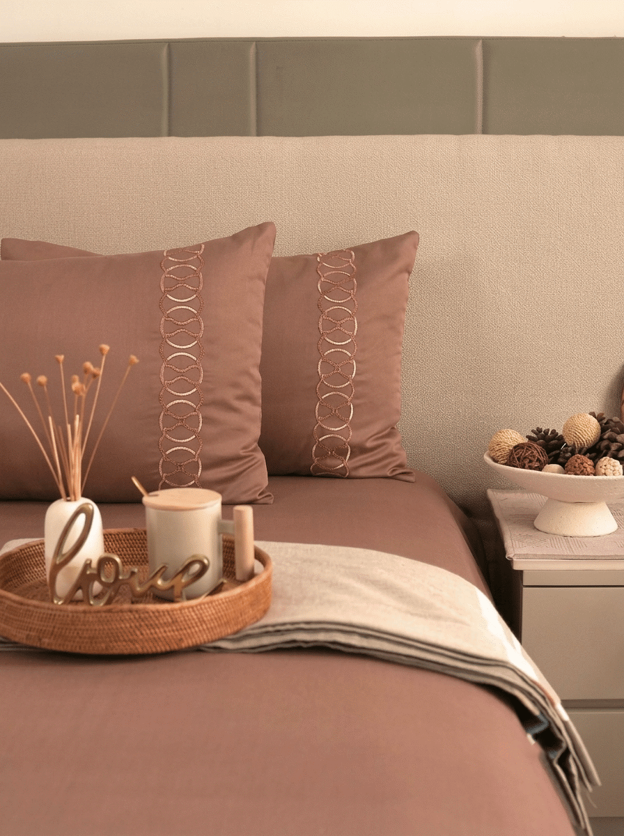 Syona Kasa 1000TC cotton King Size Bedsheet