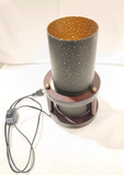 Wooden & Glass Finish Table Lamp