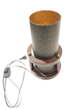 Wooden & Glass Finish Table Lamp