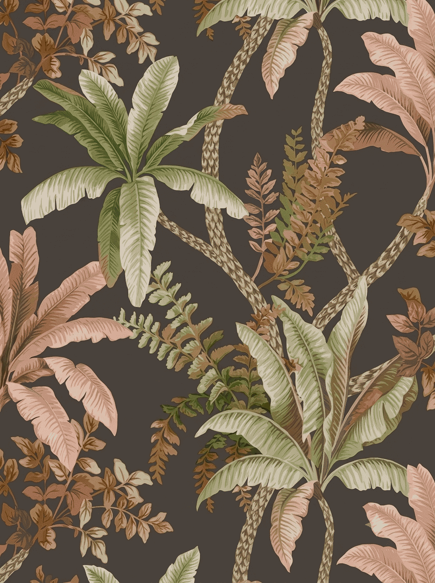Taruva Wallpaper Charcoal