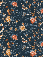 Yamabuki Wallpaper Navy
