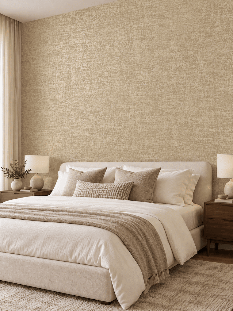 Zardozi Wallpaper Taupe