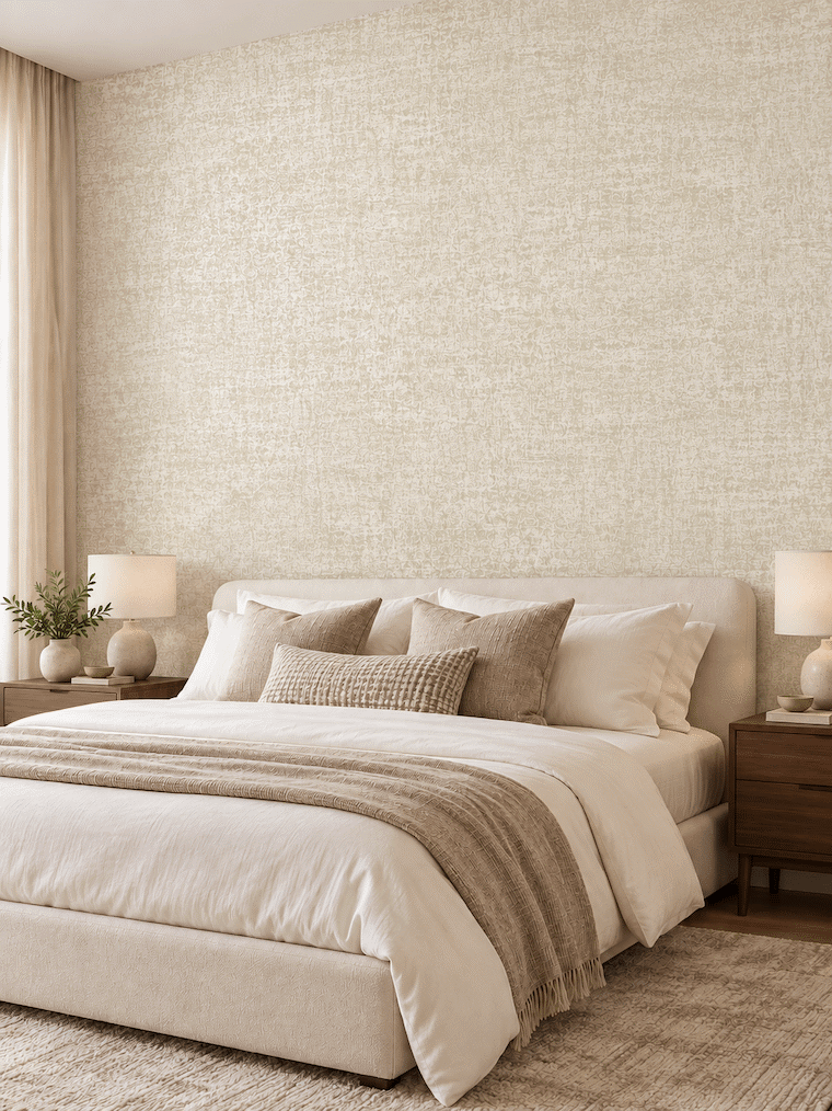 Zardozi Wallpaper Cream