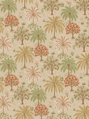 Lumera Wallpaper Coral/Beige