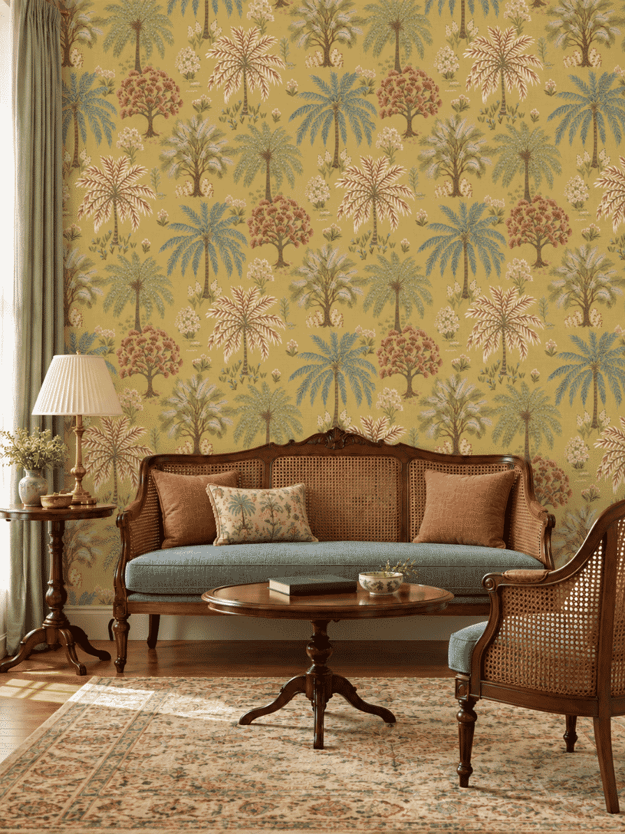 Lumera Wallpaper Ochre