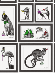 Cabinet of Creatures Wallpaper Multi