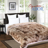 Signature ABOR Double Bed Fur Blanket – Club Collection